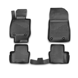Mazda CX-3 Floor Mats - Omac - Rubber TPE - Black - '16-'23